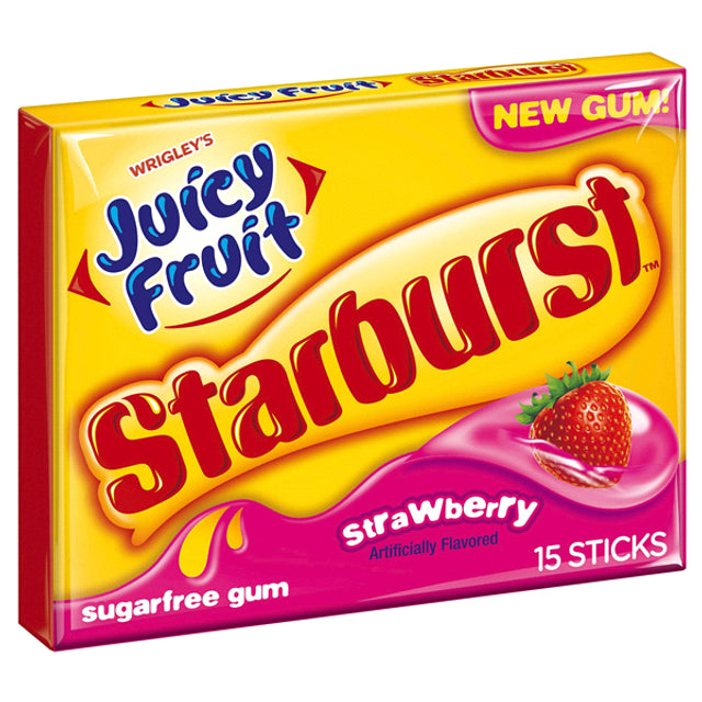 Starburst Strawberry Gum