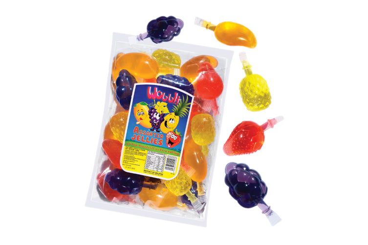 Wobbli Fruit Jellies 24pc