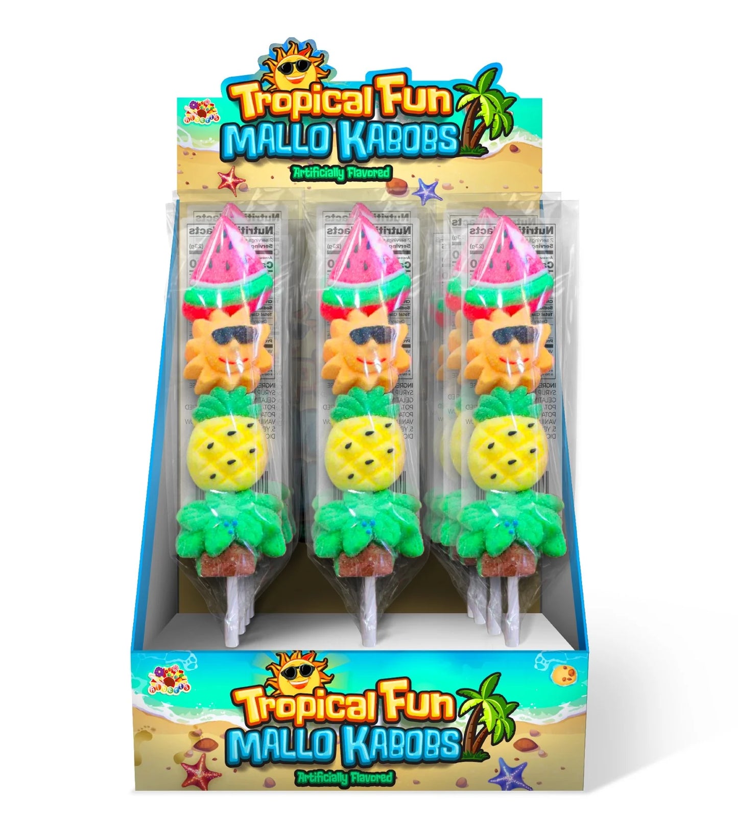 Tropical Fun Marshmallow Pops
