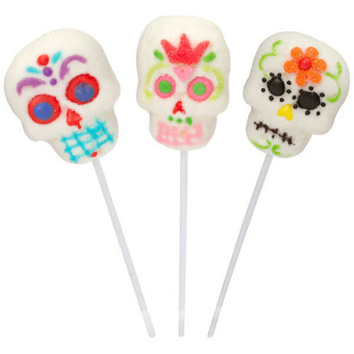 Skull Marshmallow Pops 40g