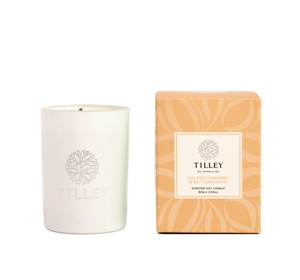 Salted Caramel & Buttercream Petite Soy Candle 80g