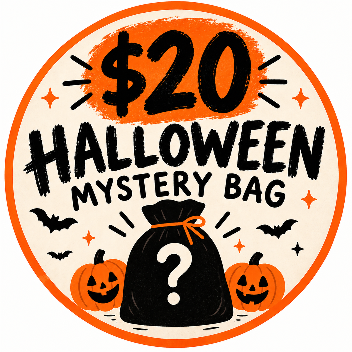 Halloween Mystery Bag $20