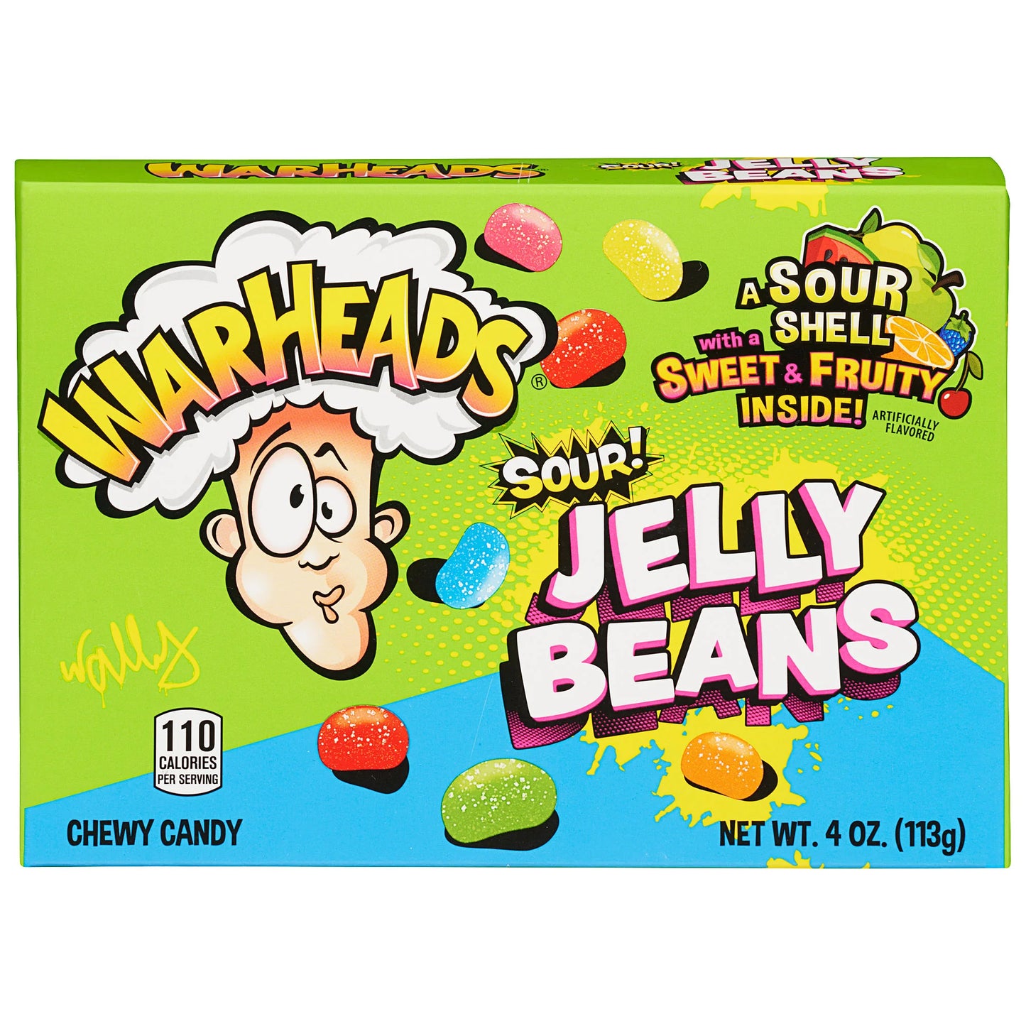 Warheads Sour Jelly Beans