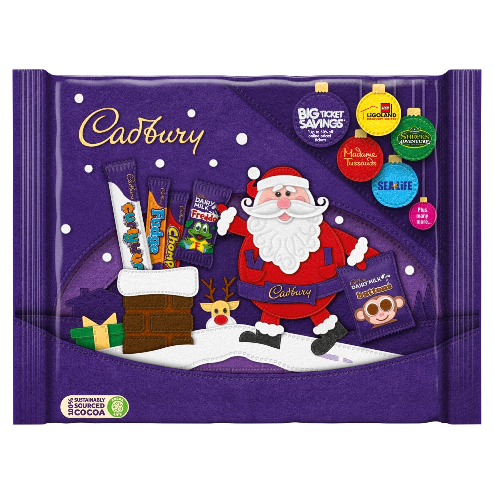 Cadbury Christmas Small Chocolate Selection Box 78g