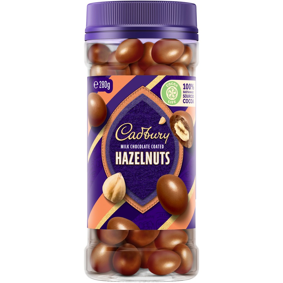Cadbury Milk Choc Coated Hazelnuts 280g