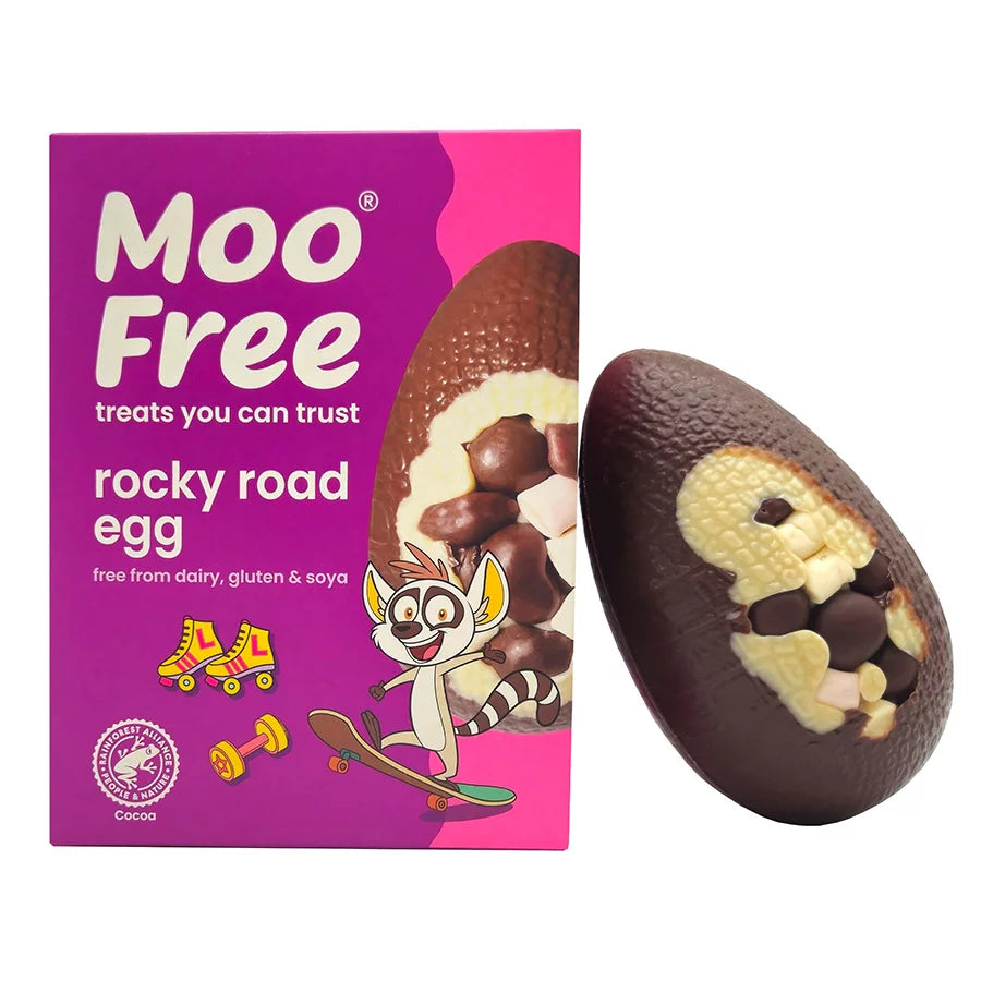 Moo Free Rocky Road Easter Egg 85g