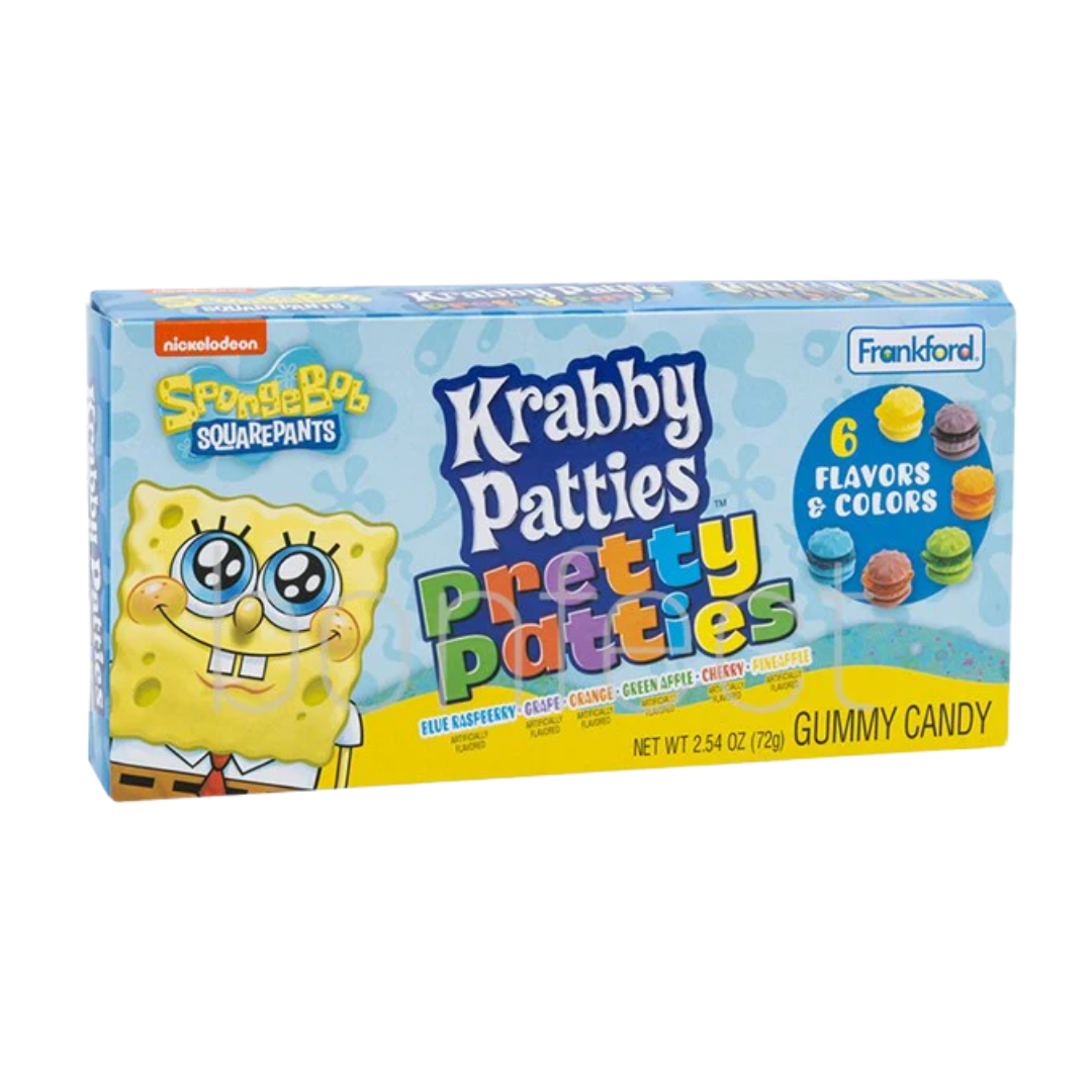 Krabby Patties Pretty Patties Gummy Theatre Box