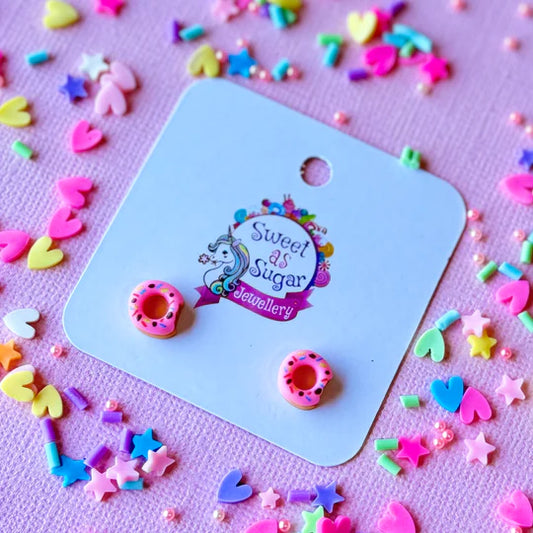 Donut Stud Earrings