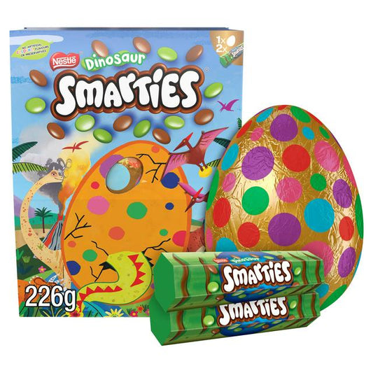 Smarties Dinosaur Milk Chocolate XXL Easter Egg 226g