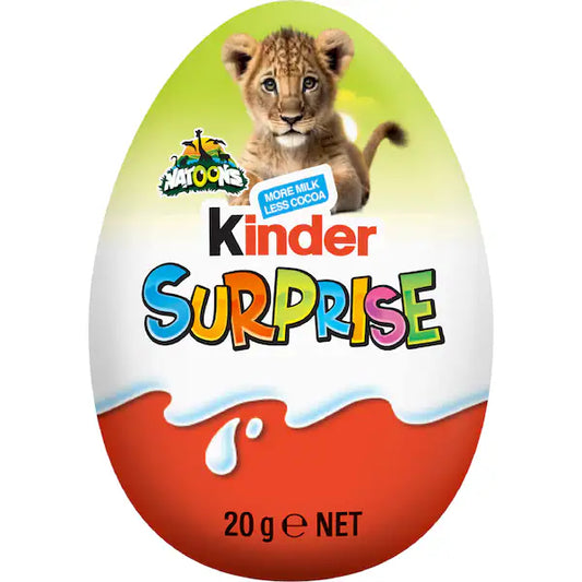Kinder Surprise Chocolate Egg Animals -Natoons