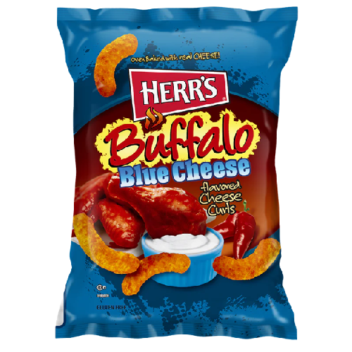 Herrs Buffalo Blue Cheese Curls