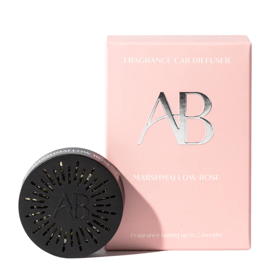 Marshmallow Rose Car Diffuser