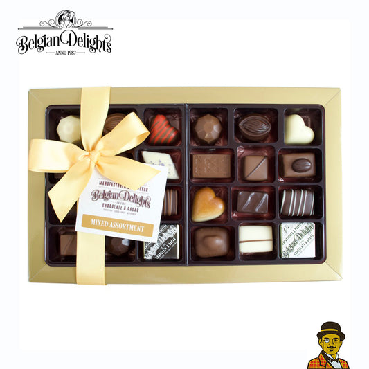 Belgium delights assortment box mixed 30pc