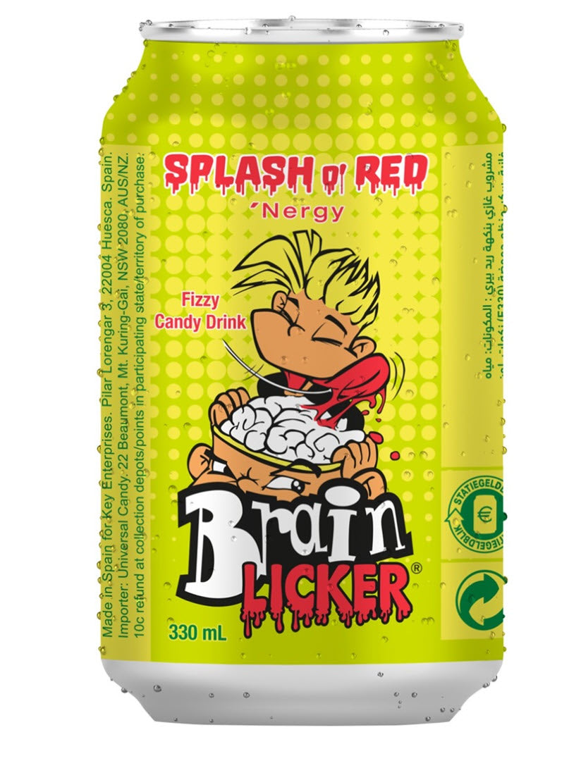 Brain Licker SPALSH o RED Strawberry 330 ml