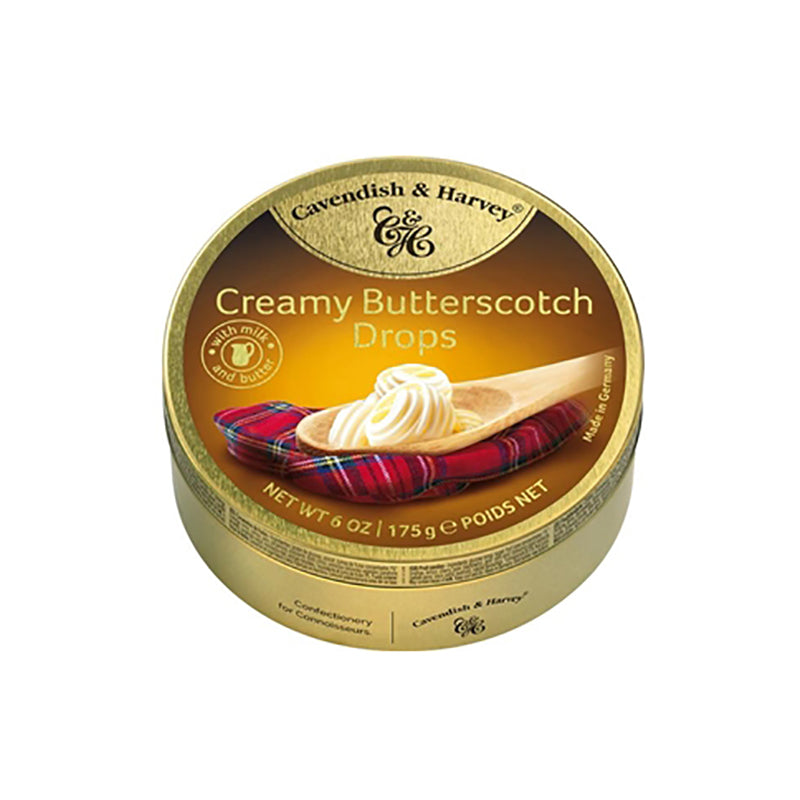 Butterscotch Drops Tin - 200g