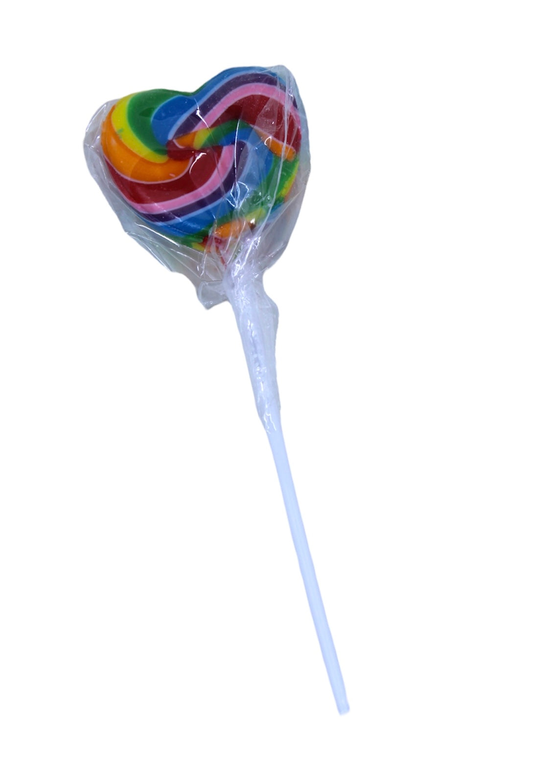 Rainbow Swirl Heart Pop 12g