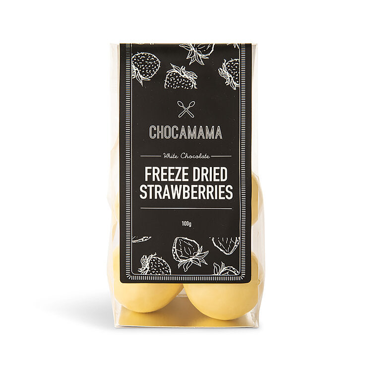 White Freeze Dried Strawberries