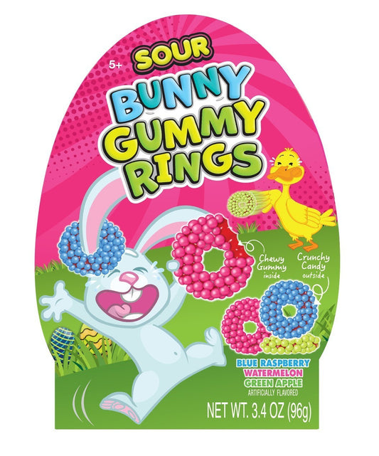 Sour Bunny Gummy Rings