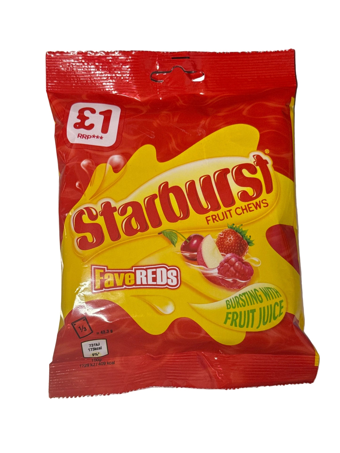 Starburst Fruit Chew FaveReds