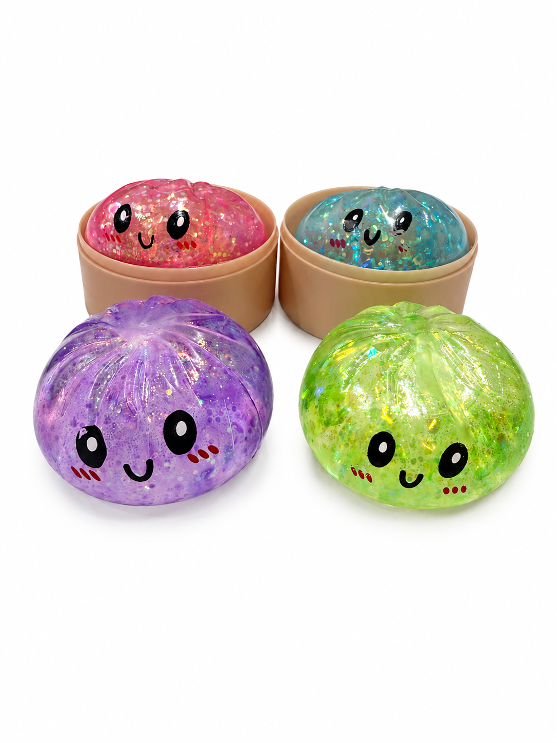 Mini Glitter Dumpling (Slow Rising)
