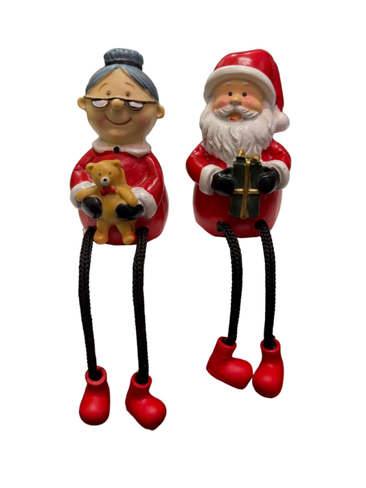 Mr n Mrs Claus Shelf Sitter