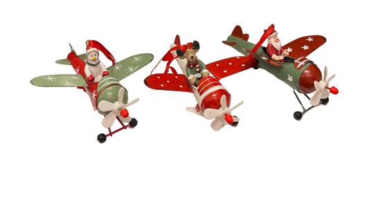 Christmas Hanging Aeroplane