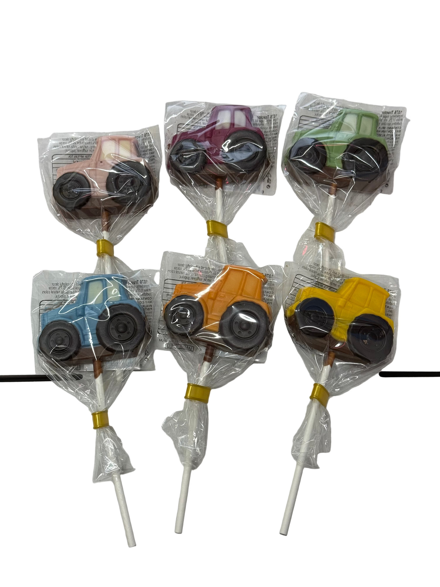 Tractor Chocolate Lollipop 25g
