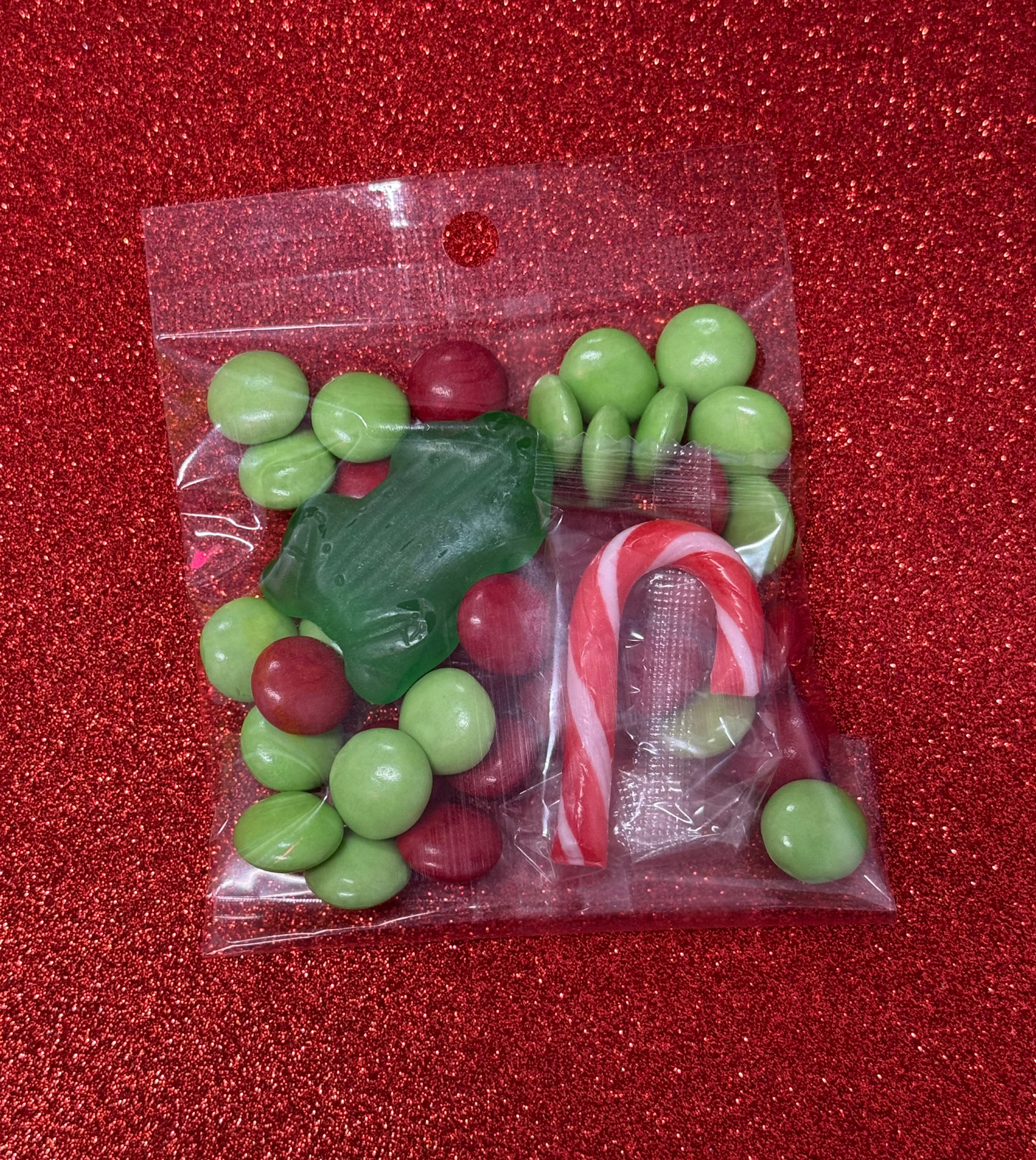 Christmas Lolly and Choc Drop Bag 50g