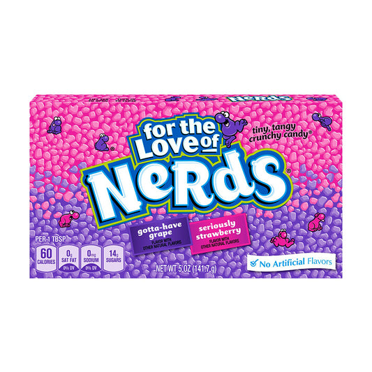 Wonka Nerds Strawberry & Grape Movie Box