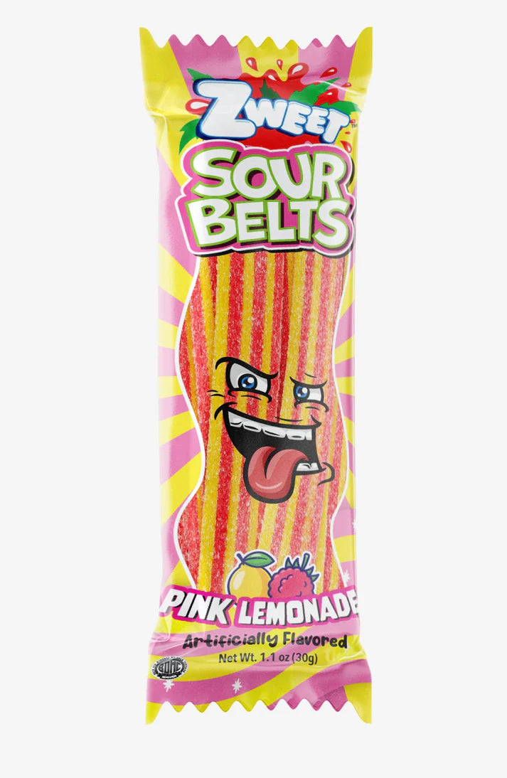 Sour Belts- Pink Lemonade