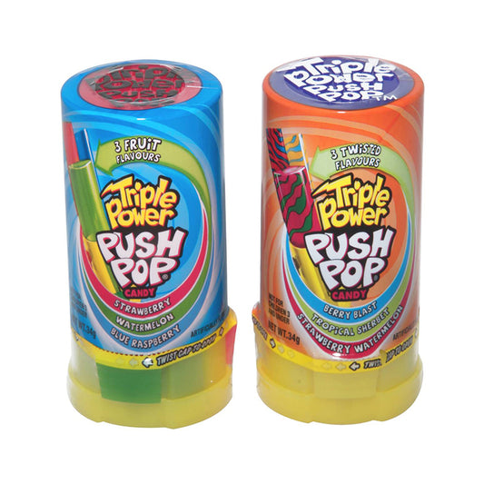 Triple Power Push Pop
