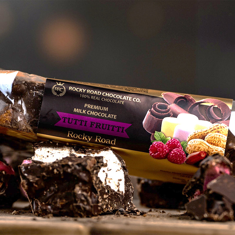 Milk Rocky Road Tutti Frutti 200g