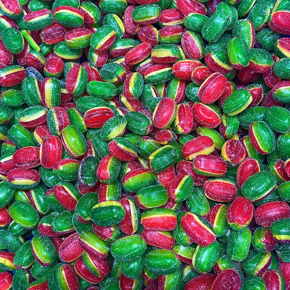 Rosey Apple Bites Rock Candy