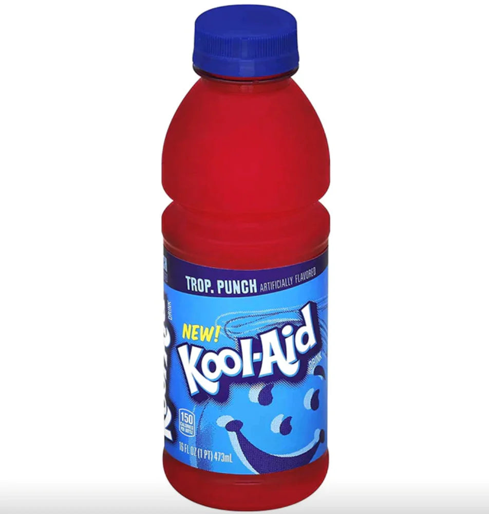 Kool Aid Tropical Punch Drink 16oz