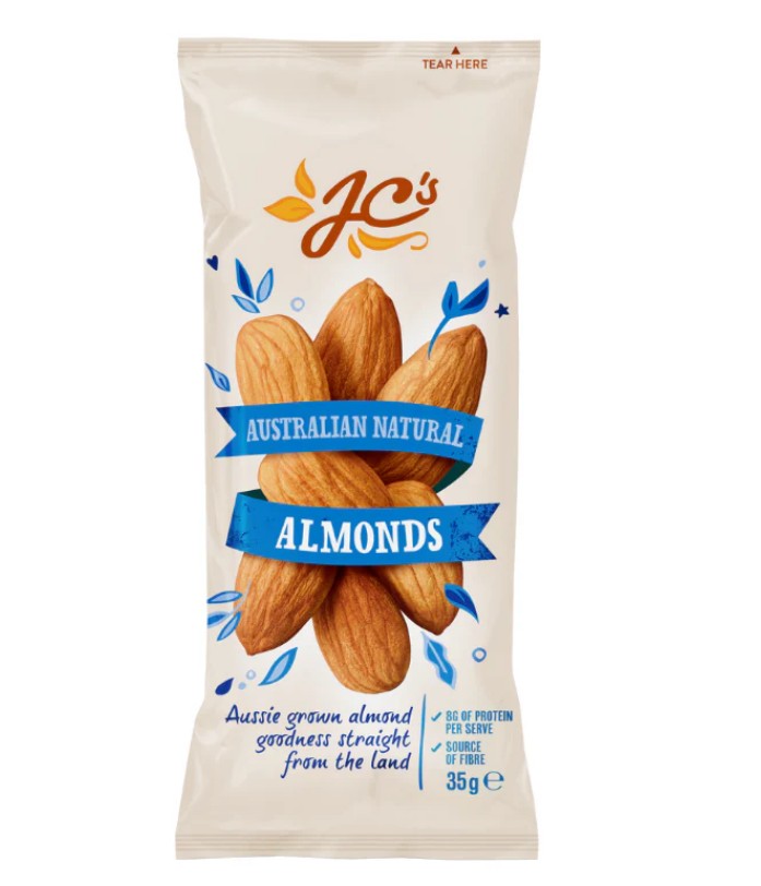 J.C.'s Almonds Natural 35g