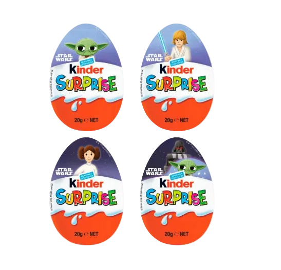 Kinder Surprise Chocolate Egg ~ Star wars
