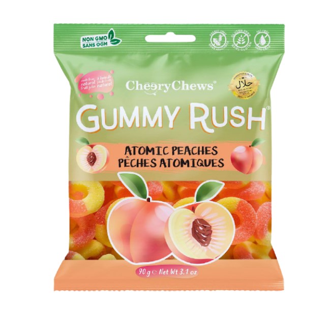 Gummy Rush Atomic Peaches