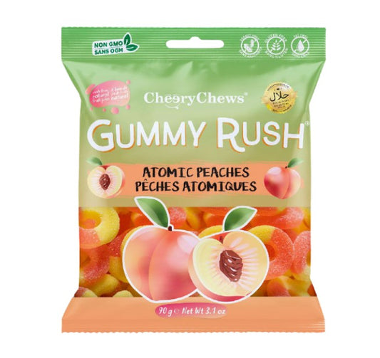 Gummy Rush Atomic Peaches