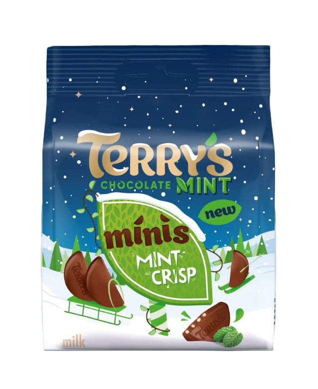 Terry's Milk Chocolate Mint Crisp Minis 80g