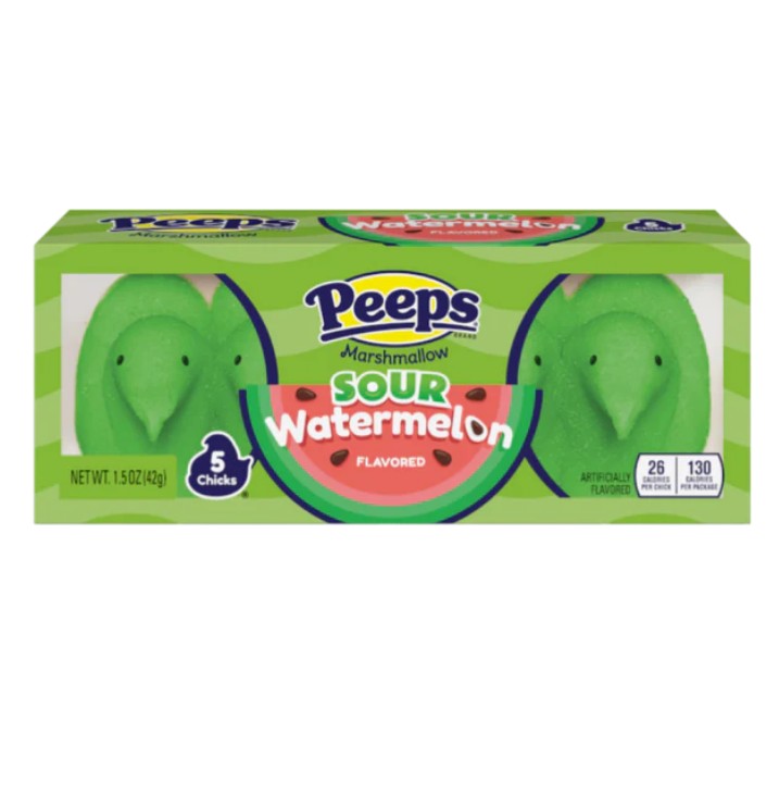 Peeps Sour Watermelon 5pk