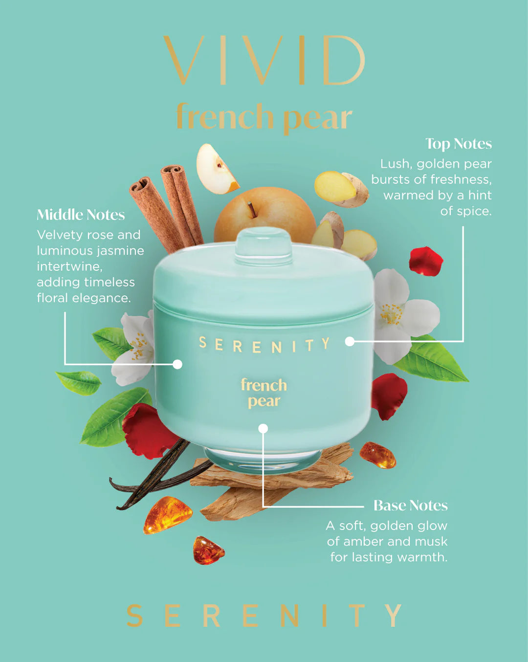French Pear 230g Candle