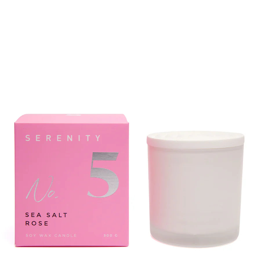 Sea Salt Rose 300g Candle