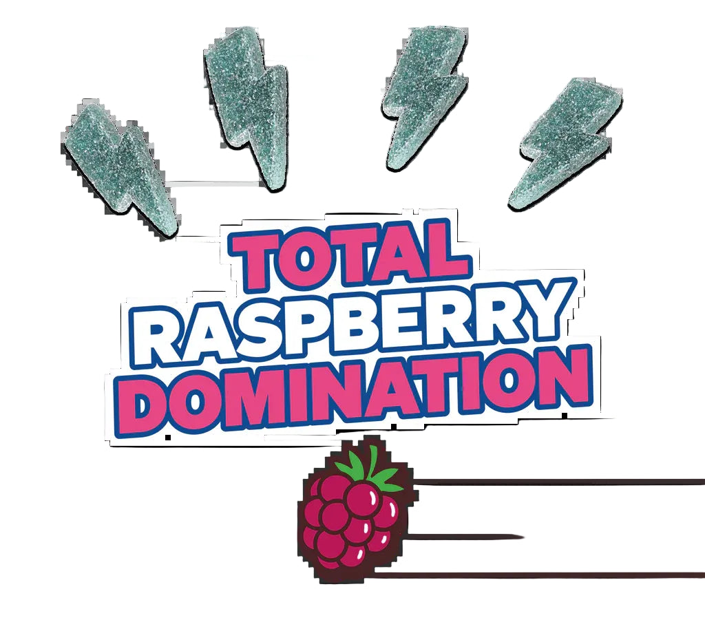 Feastable Sour Strikes Raspberry 213g