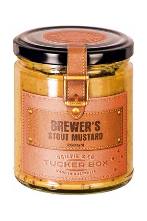 Brewer's Stout Mustard 250g