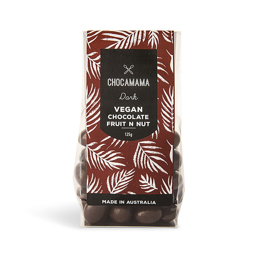 Vegan Dark Chocolate Fruit & Nut 125g