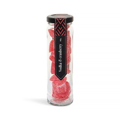 Vodka & Cranberry Rock Candy 100g