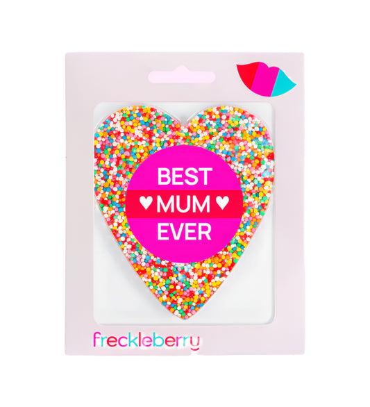 Choc Freckle Heart - BEST MUM EVER