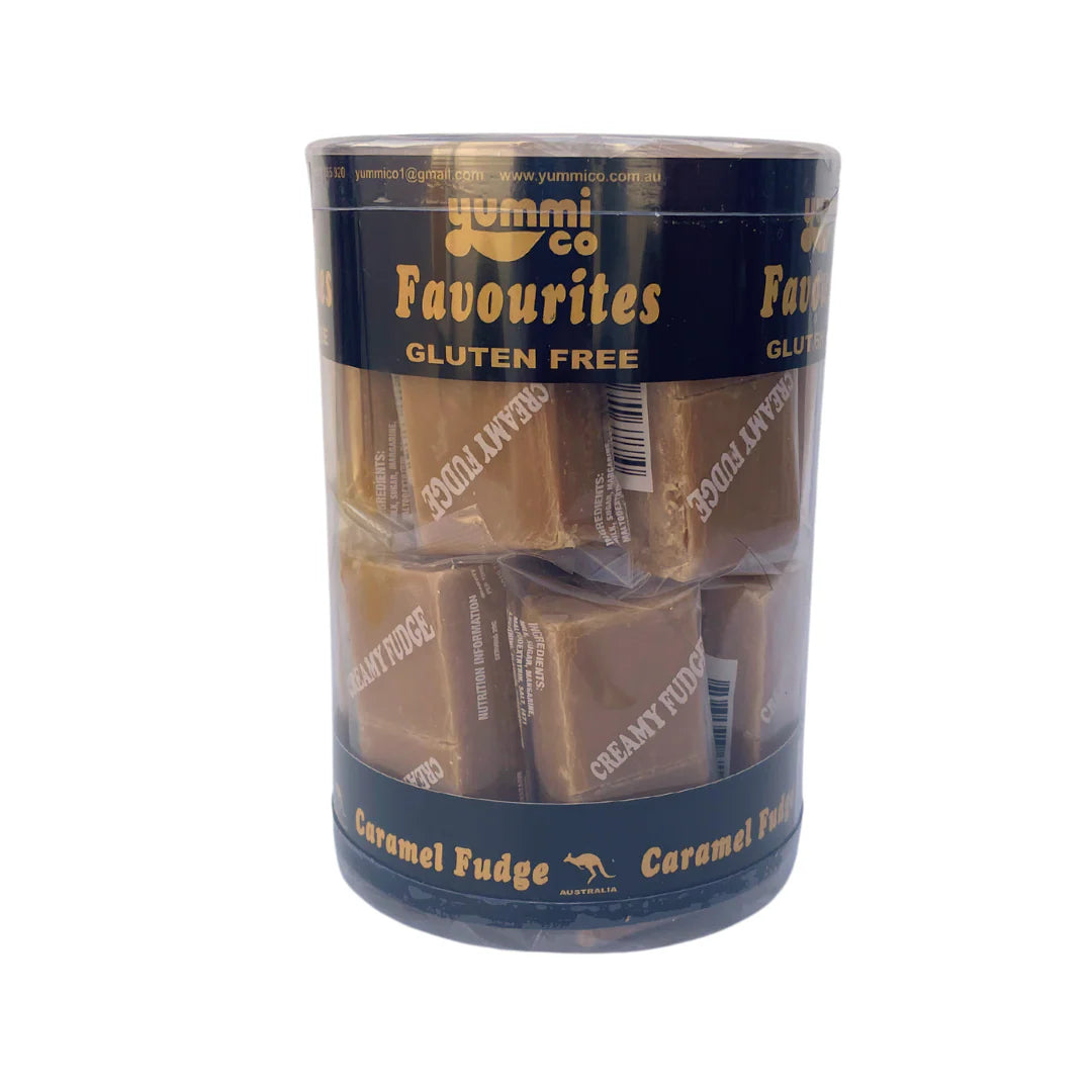 Mini Creamy Caramel Fudge