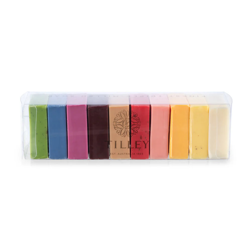 Rainbow Soaps Gift Pack 10X50g