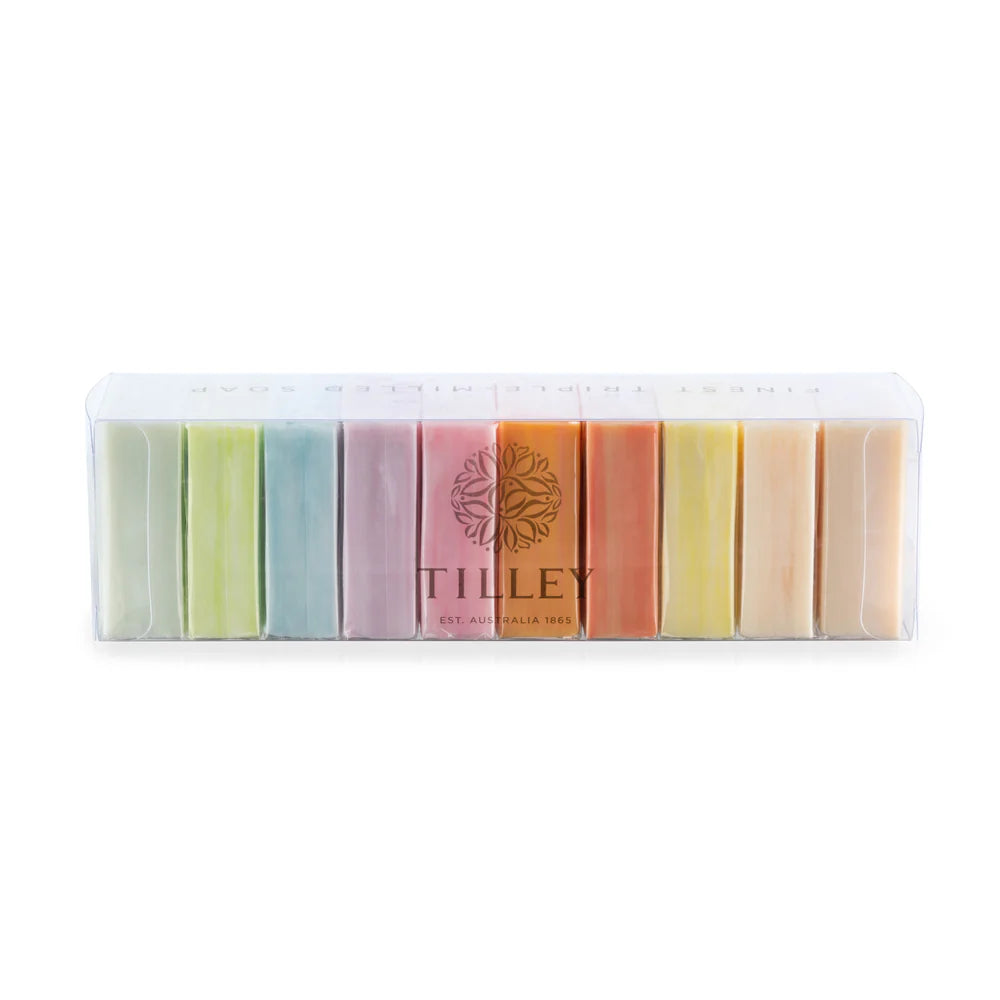 Marble Rainbow Soaps Gift Pack 10X50g Bars
